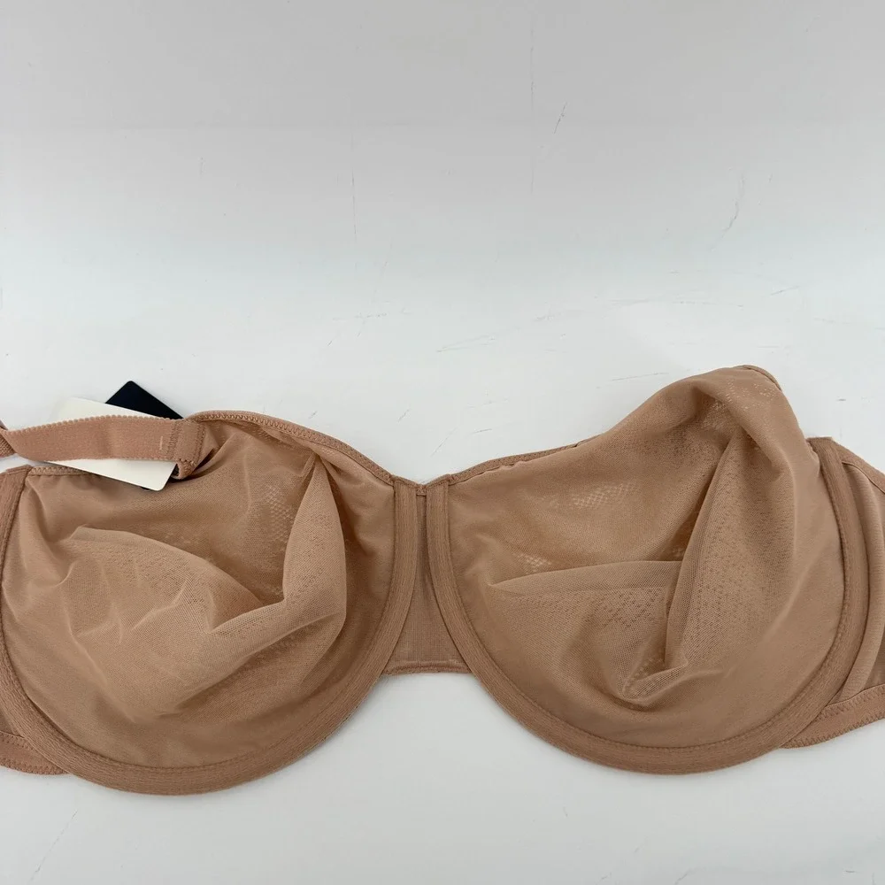 Wacoal 857210 Visual Effects Minimizer Bra Roebuck Nude 44DDD Full Coverage New